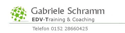 Gabriele Schramm  EDV-Training
